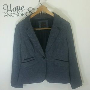 Jacket Womens Blazer Gray Limited Size Large